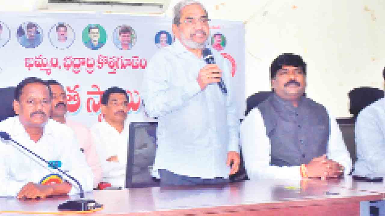 జర్నలిస్టుల ఇండ్ల స్థలాల కోసం మరో పోరాటానికి సిద్ధం