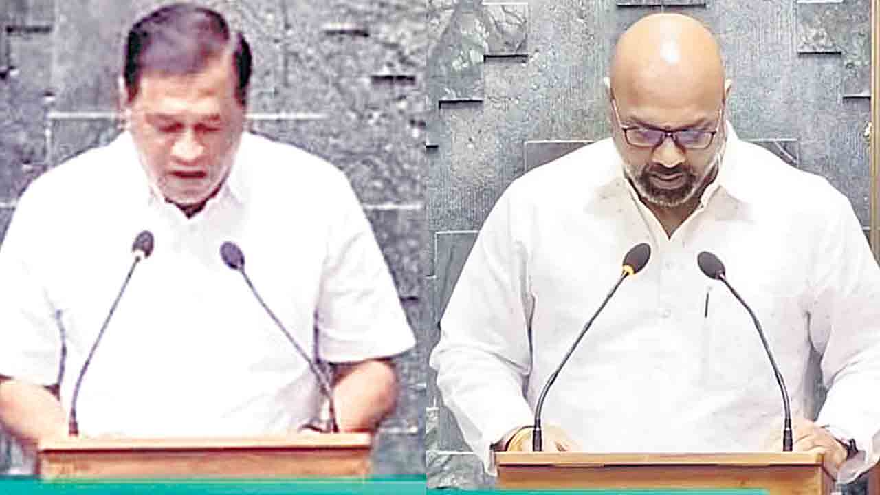 ఎంపీల ప్రమాణస్వీకారం