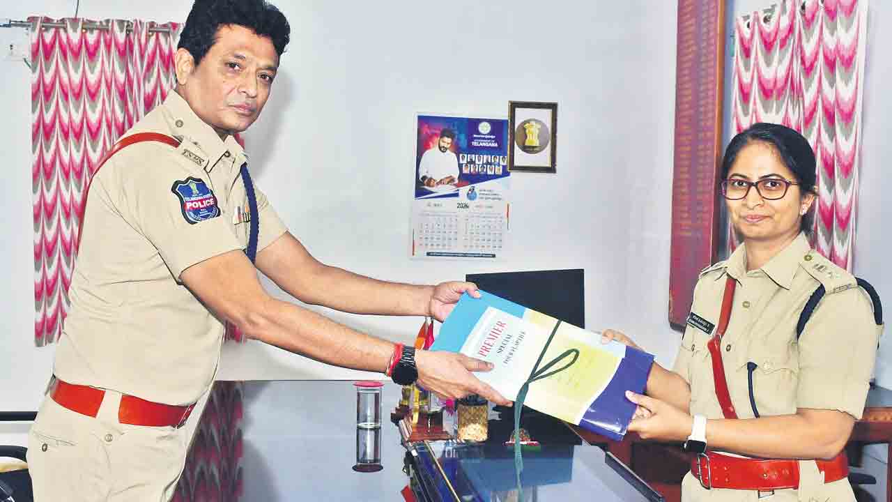 కమాండెంట్‌గా బాధ్యతలు స్వీకరించిన రోహిణి ప్రియదర్శిని