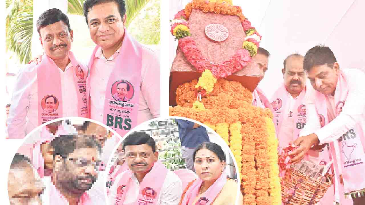 తెలంగాణ భవన్‌ లో జిల్లా నేతలు