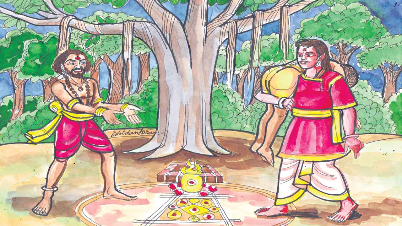 సాహసాన్ని మెచ్చిన భేతాళుడు