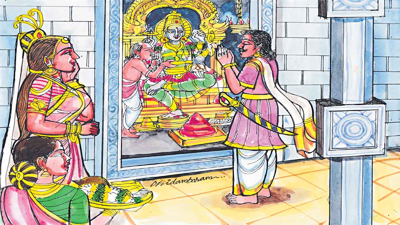 విగ్రహం చేసిన పెళ్లి