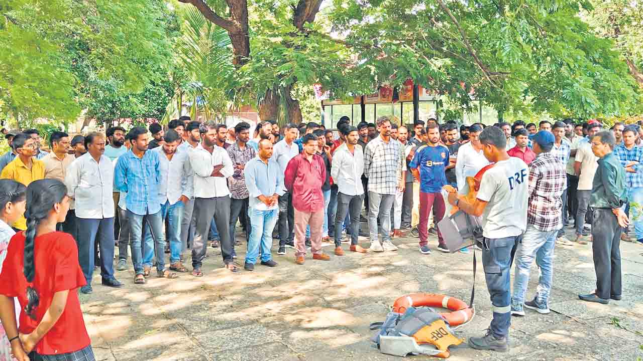ముందస్తు జాగ్రత్తలపై శిక్షణ