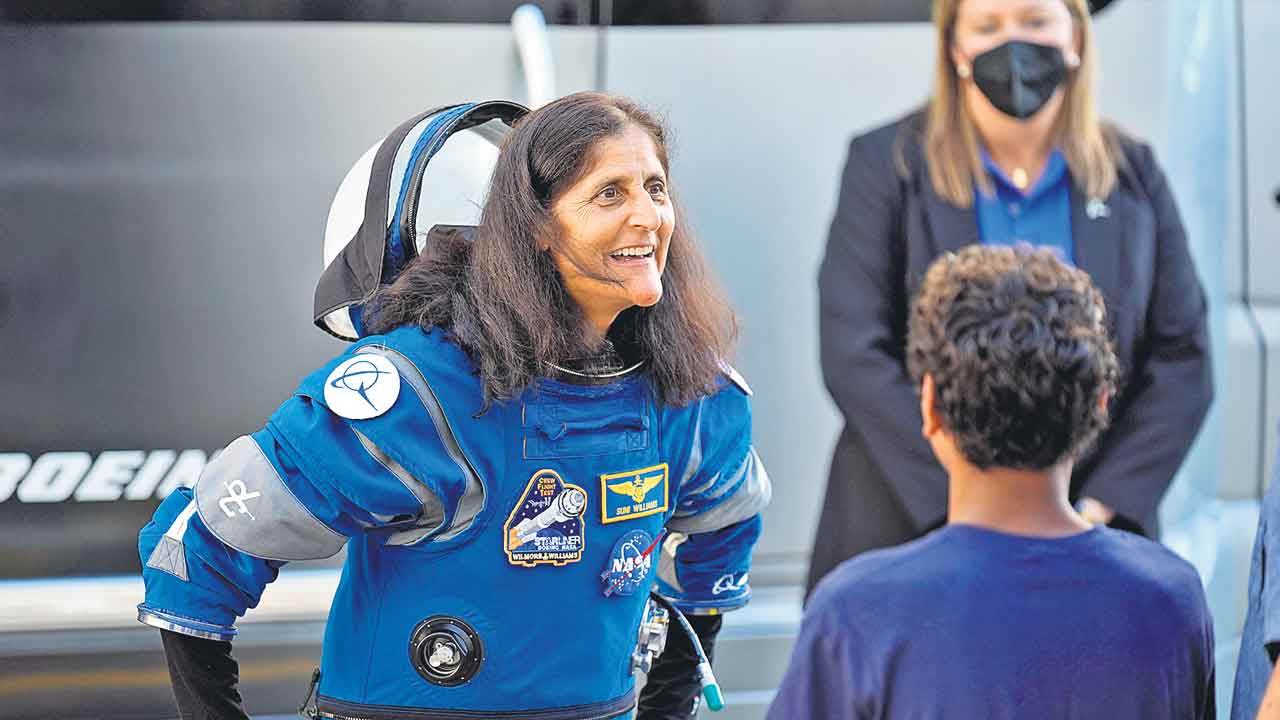 Sunita Williams | మూడోసారి రోదసిలోకి సునీత