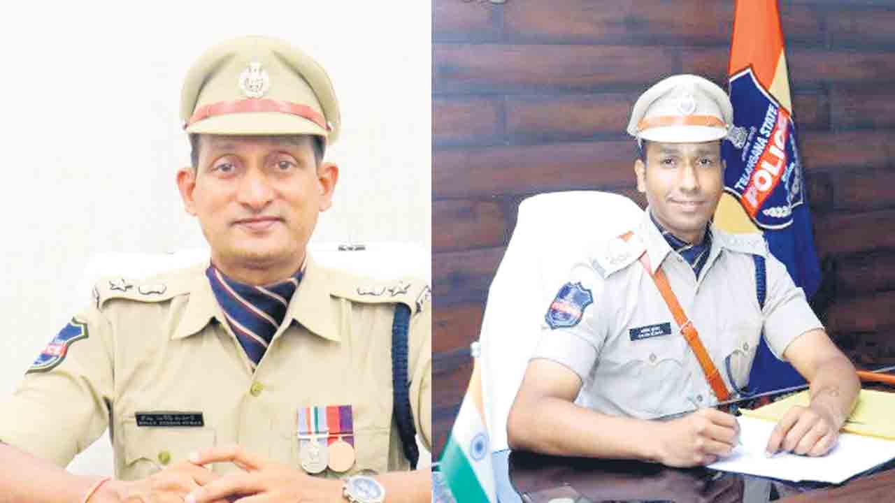 మంచిర్యాల డీసీపీ, ఆసిఫాబాద్‌ ఎస్పీ బదిలీ