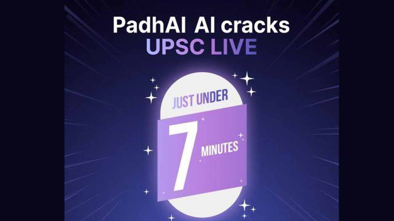 PadhAI | యూపీఎస్సీ ప్రిలిమ్స్‌లో 170 స్కోర్‌ చేసిన ఏఐ యాప్‌