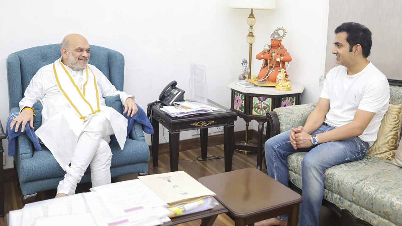 Gautam Gambhir | అమిత్‌ షాతో గంభీర్‌ భేటీ.. టీమ్‌ఇండియా కోచ్‌గా ఫిక్స్‌!