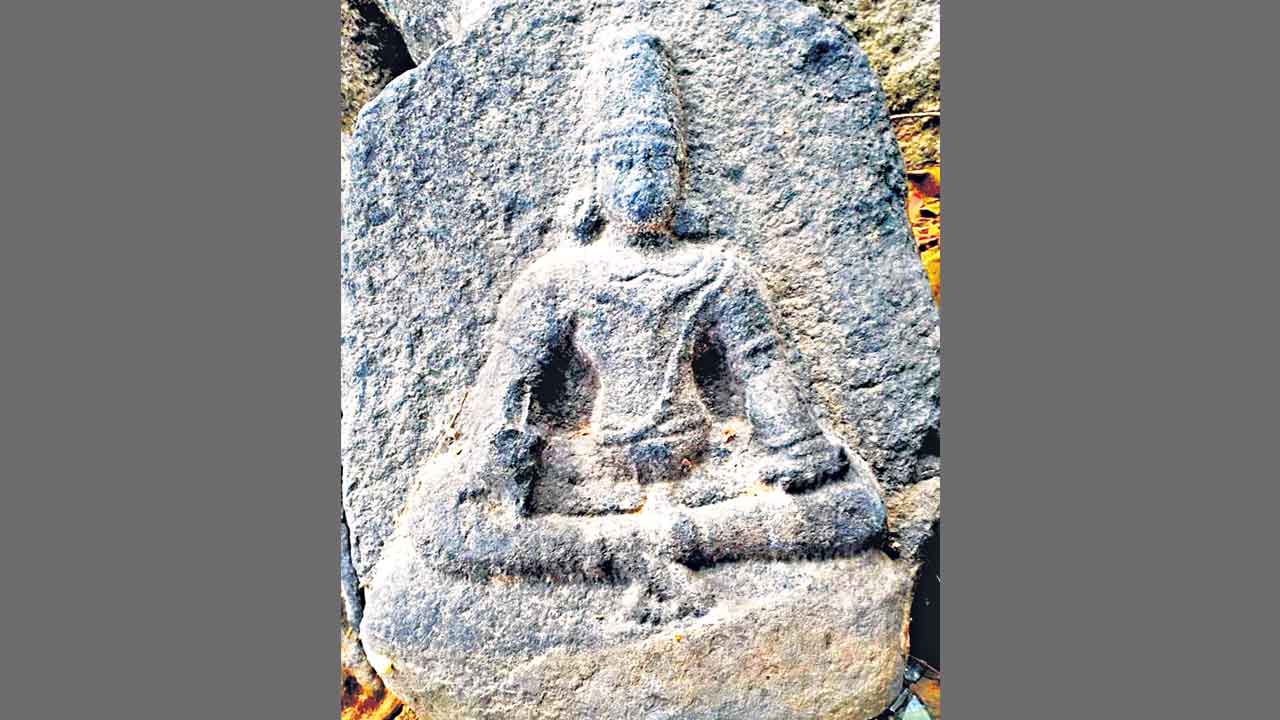 వనపర్తి జిల్లాలో పురాతన రాతి శిల్పాలు లభ్యం