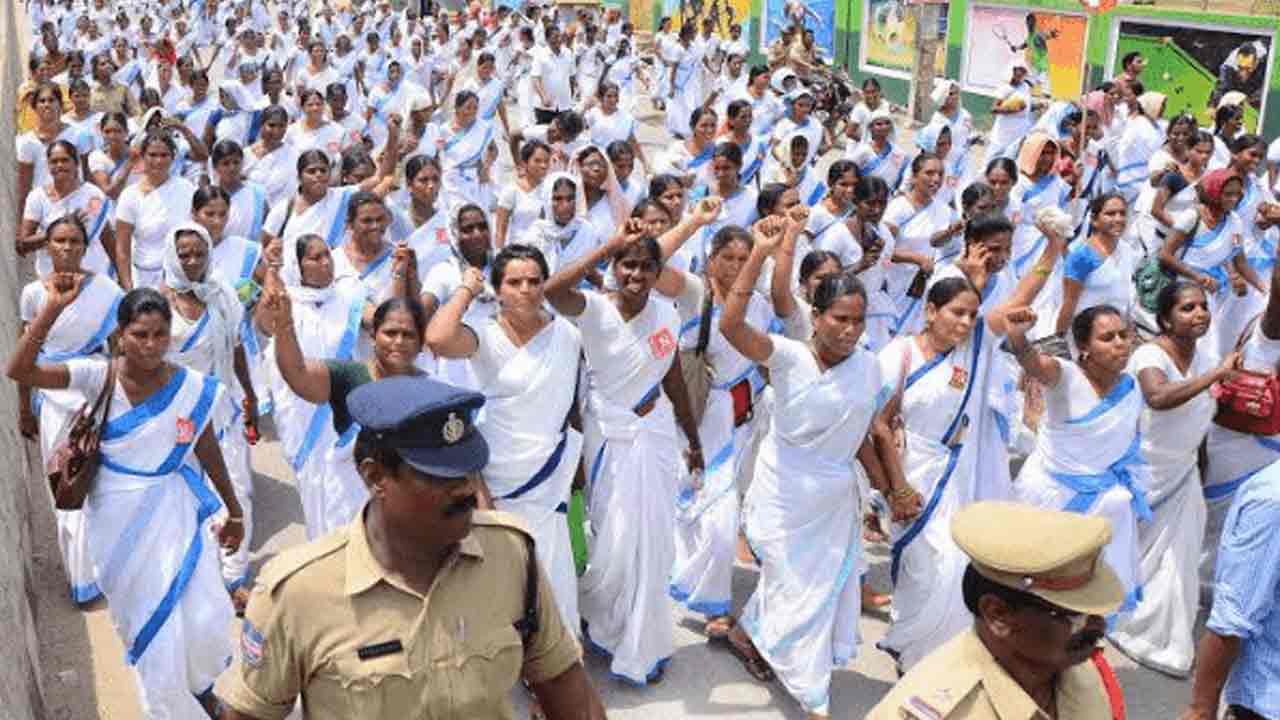 Asha Worker | మేం పరీక్ష రాయం.. సర్టిఫికేషన్‌ను వ్యతిరేకిస్తున్న మెజార్టీ ఆశ కార్యకర్తలు