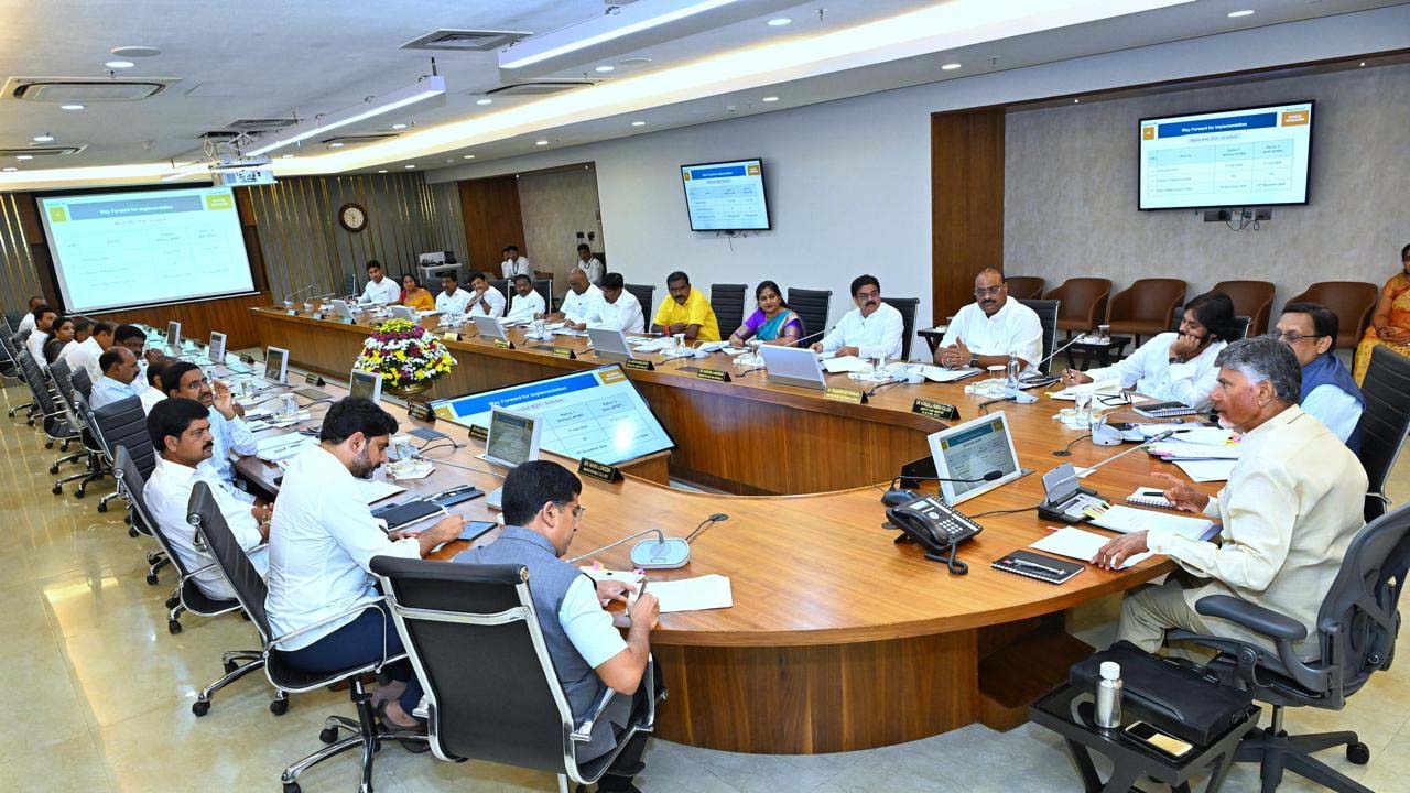 AP Cabinet | మెగా డీఎస్సీ, పెన్షన్ల పెంపుపై ఏపీ కేబినెట్‌ కీలక నిర్ణయాలు