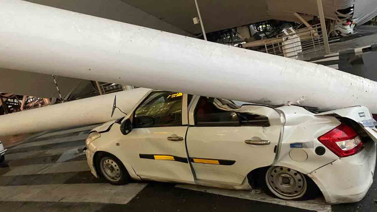 Delhi Airport | ఢిల్లీ విమానాశ్రయంలో కూలిన పైకప్పు.. ఒకరు మృతి, ఐదుగురికి గాయాలు