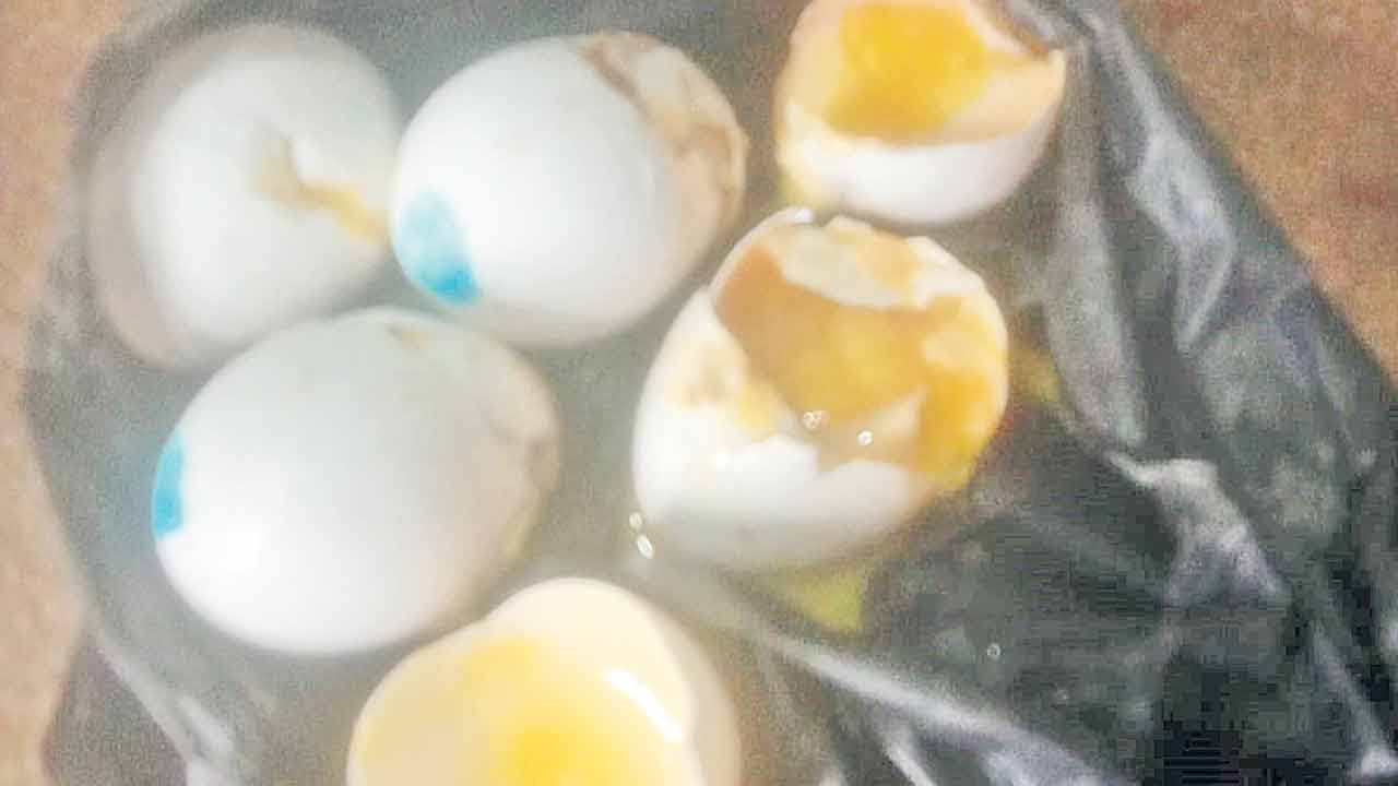 దేవరకద్ర అంగన్‌వాడీలోనూ కుళ్లిన గుడ్లే