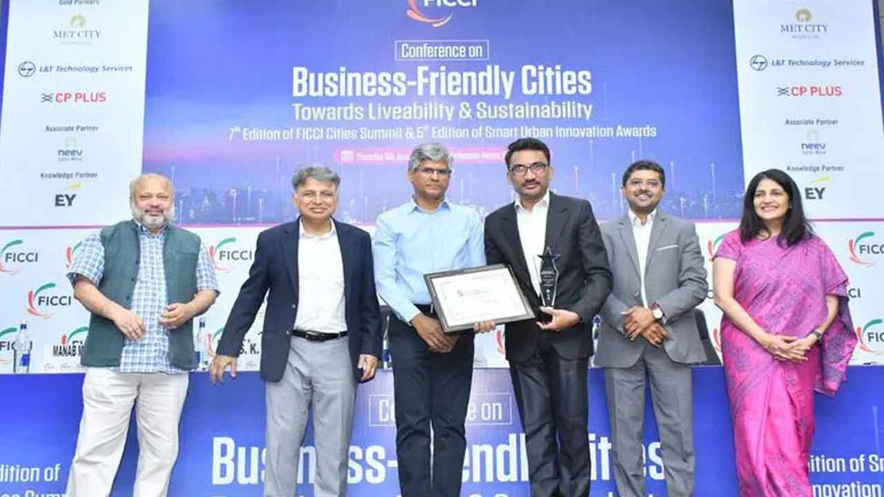 రాంకీ ఇన్‌ఫ్రాకు ఫిక్కీ స్మార్ట్‌ అవార్డు