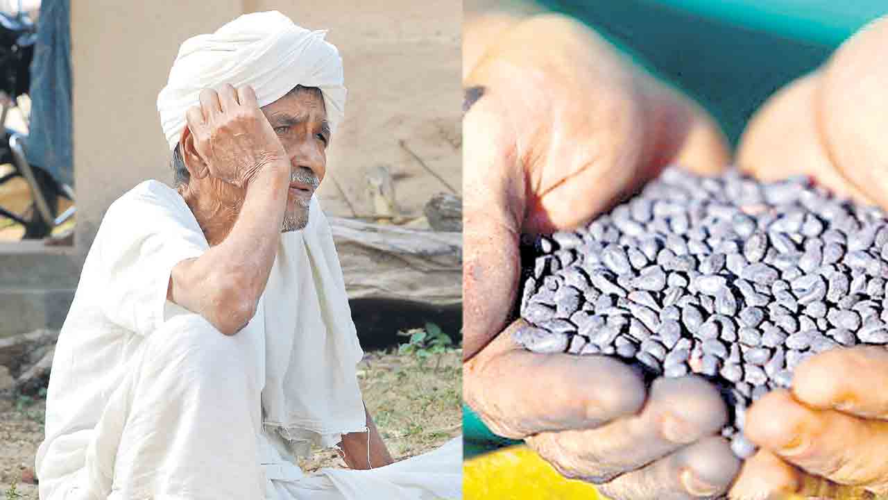 రైతుల మెడపై క(ల్తీ)త్తి