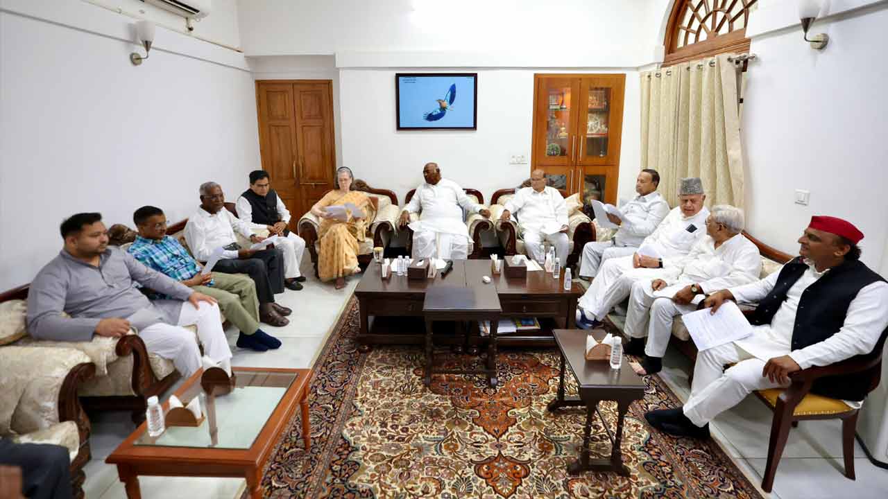 INDIA alliance | ఢిల్లీలో ఇండియా కూటమి సమావేశం.. హాజరైన పలు పార్టీల ప్రముఖులు