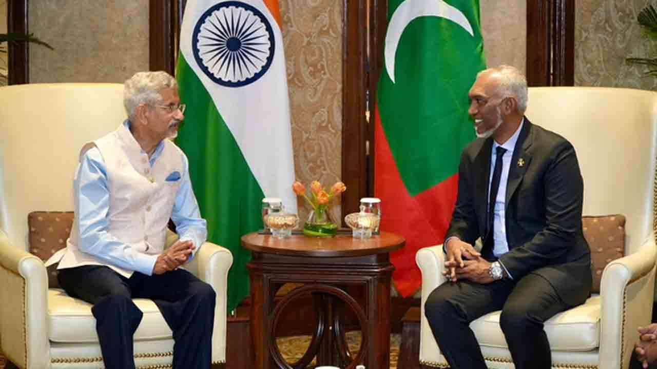 Jaishankar | ముయిజ్జుతో కేంద్ర విదేశాంగ మంత్రి జైశంకర్ సమావేశం