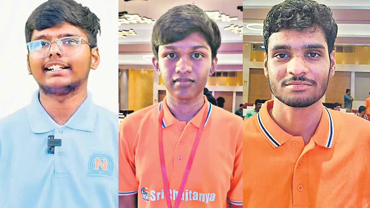 JEE Advanced | జేఈఈ అడ్వాన్స్‌డ్‌లో తెలంగాణ జయకేతనం.. టాప్‌ టెన్‌లో ముగ్గురు మనవాళ్లే