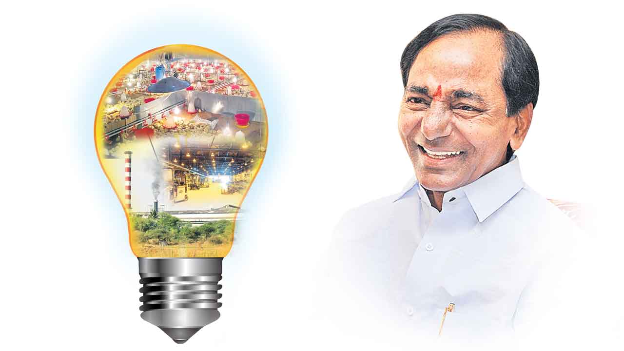 పదేళ్లు పరిశ్రమలకు ఫుల్‌ కరెంట్‌