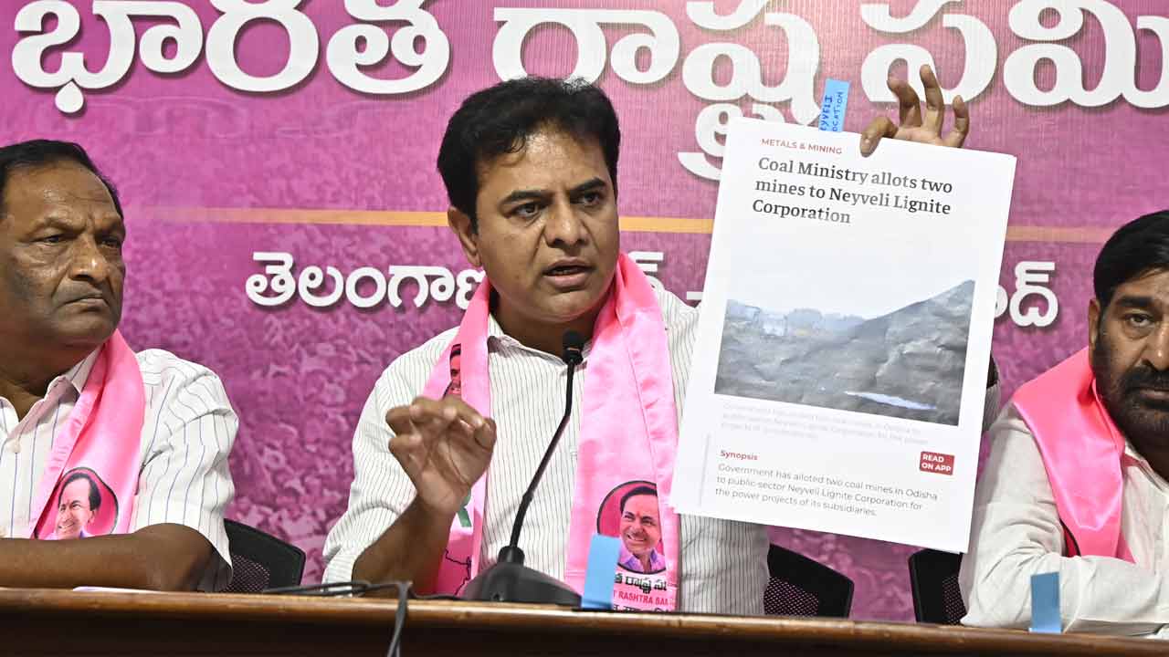 KTR | సింగరేణిపై కేంద్రం కత్తి.. దానికి పదునుపెడ్తున్న రేవంత్‌: కేటీఆర్‌