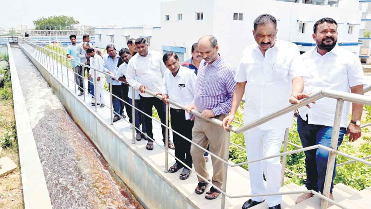 నగర వాసులకు సురక్షిత తాగునీరు