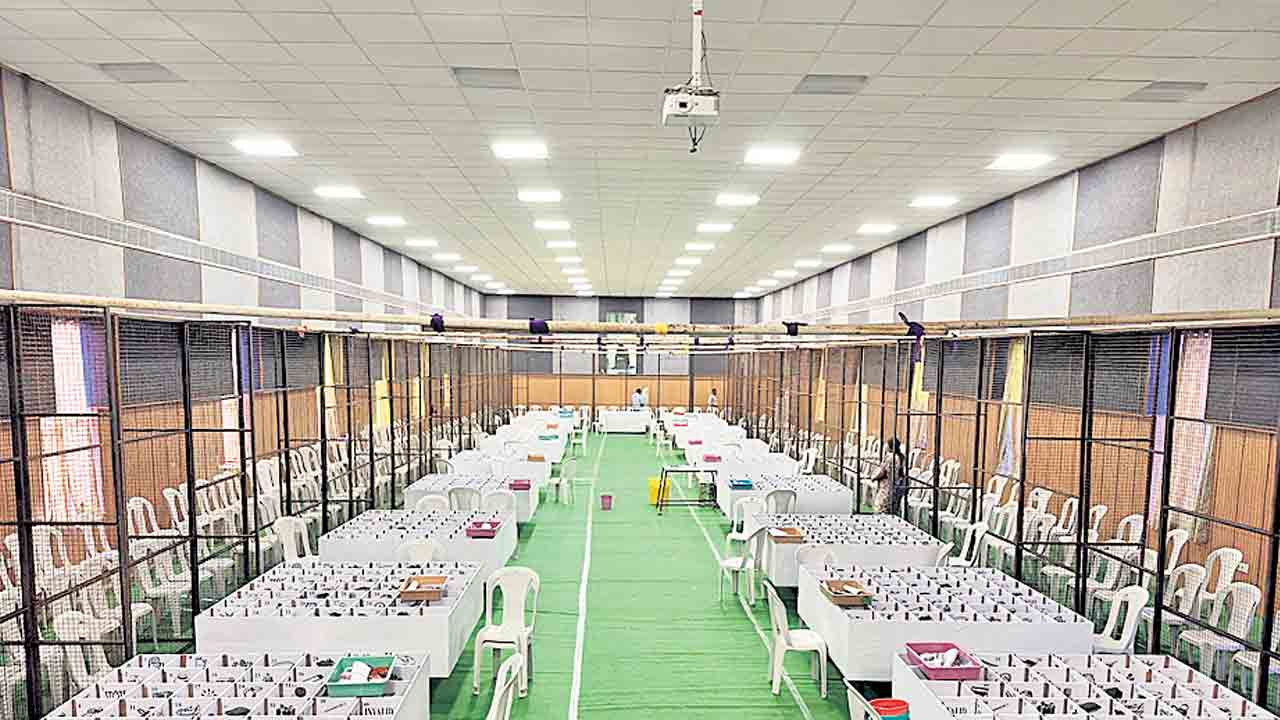 ఓట్ల లెక్కింపునకు సర్వం సిద్ధం