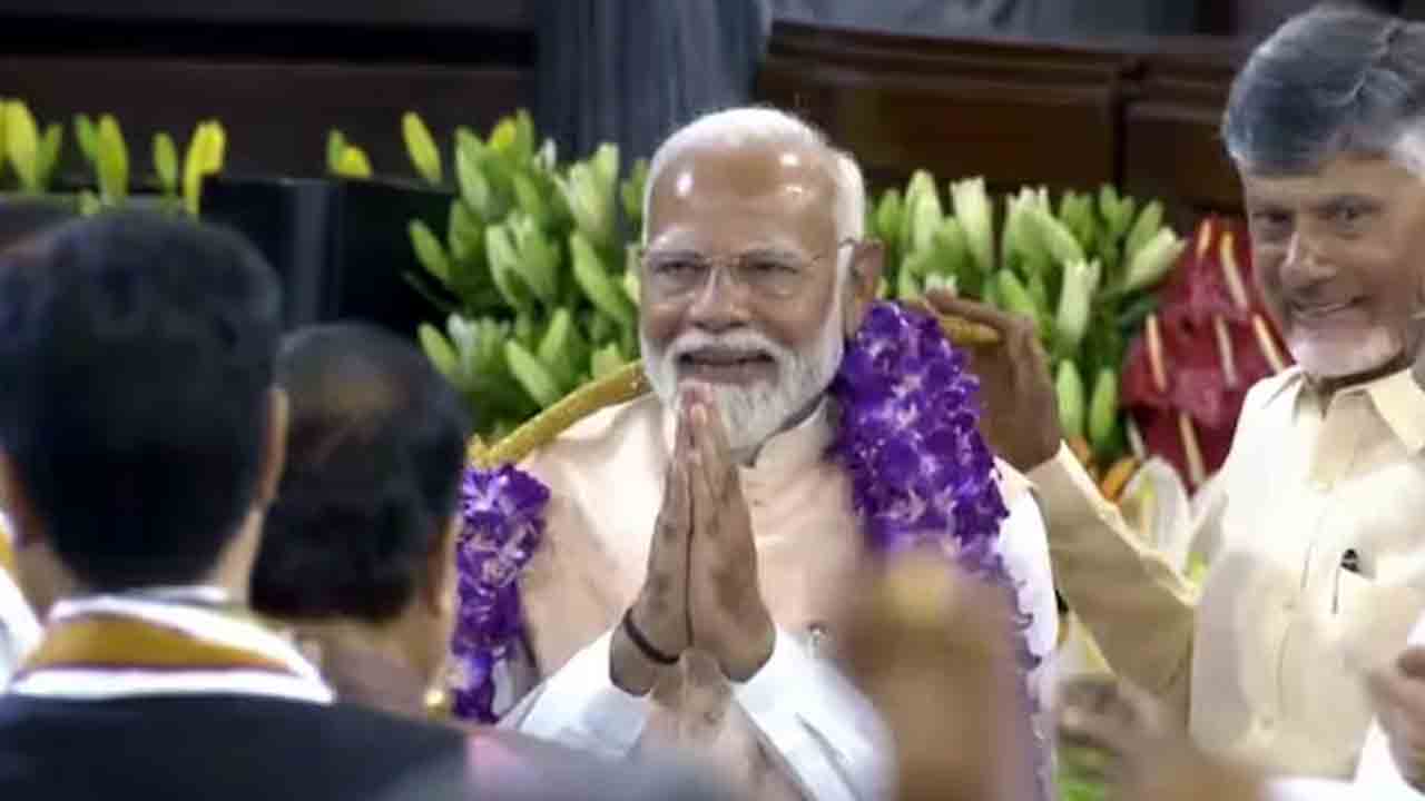 Narendra Modi | ఎన్డీయే పక్షనేతగా మూడోసారి ఏకగ్రీవ ఎన్నిక.. సంతోషం వ్యక్తం చేసిన మోదీ