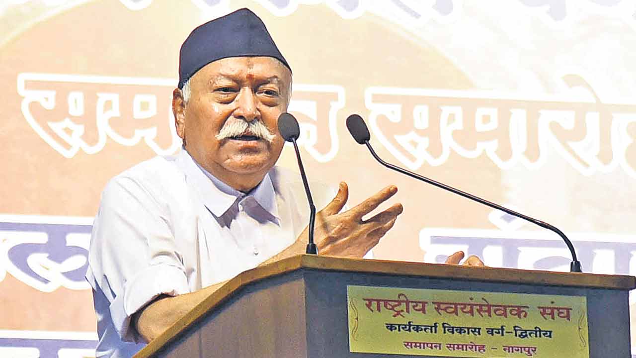 Mohan Bhagwat | ఏడాది దాటినా మణిపూర్లో శాంతి ఏదీ?: ఆరెస్సెస్ చీఫ్ భాగవత్