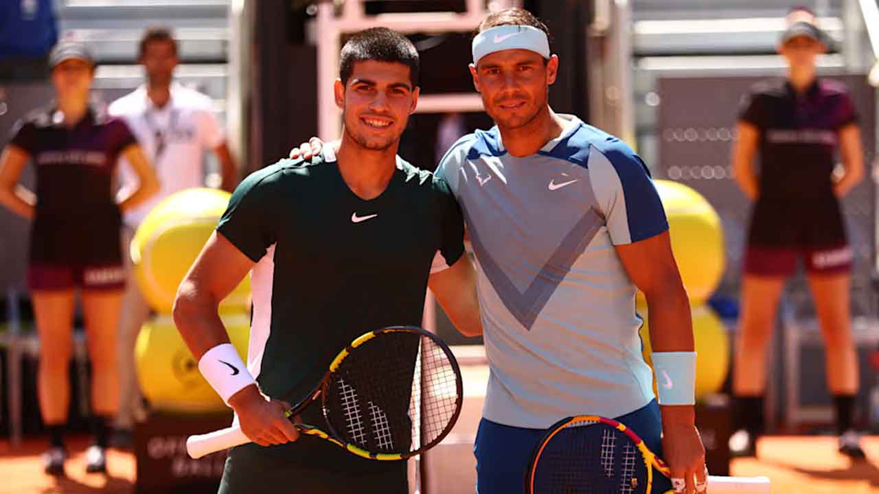 కలిసి ఆడనున్న నాదల్‌-అల్కారజ్‌