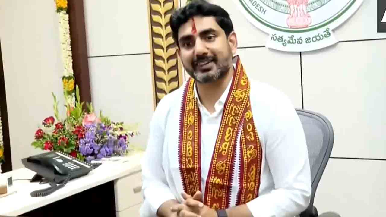 Nara Lokesh | మంత్రిగా బాధ్యతలు స్వీకరించిన నారా లోకేశ్‌