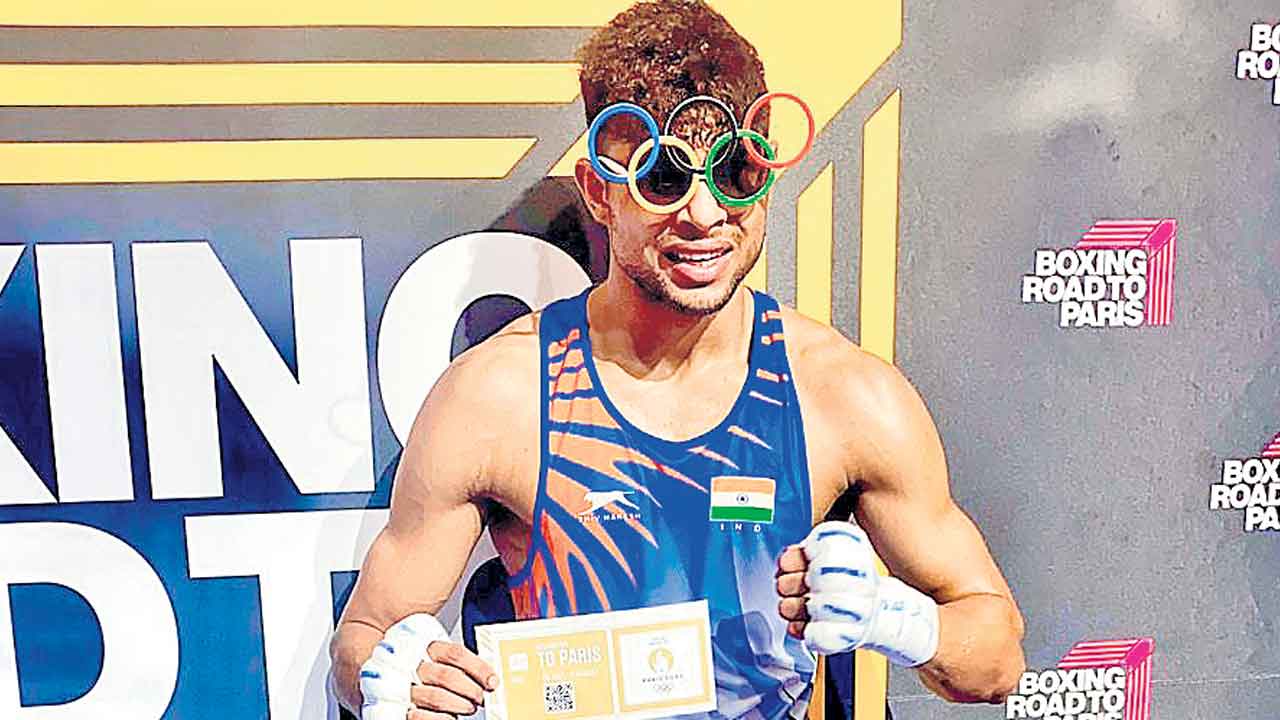 నిశాంత్‌కు పారిస్‌ బెర్తు