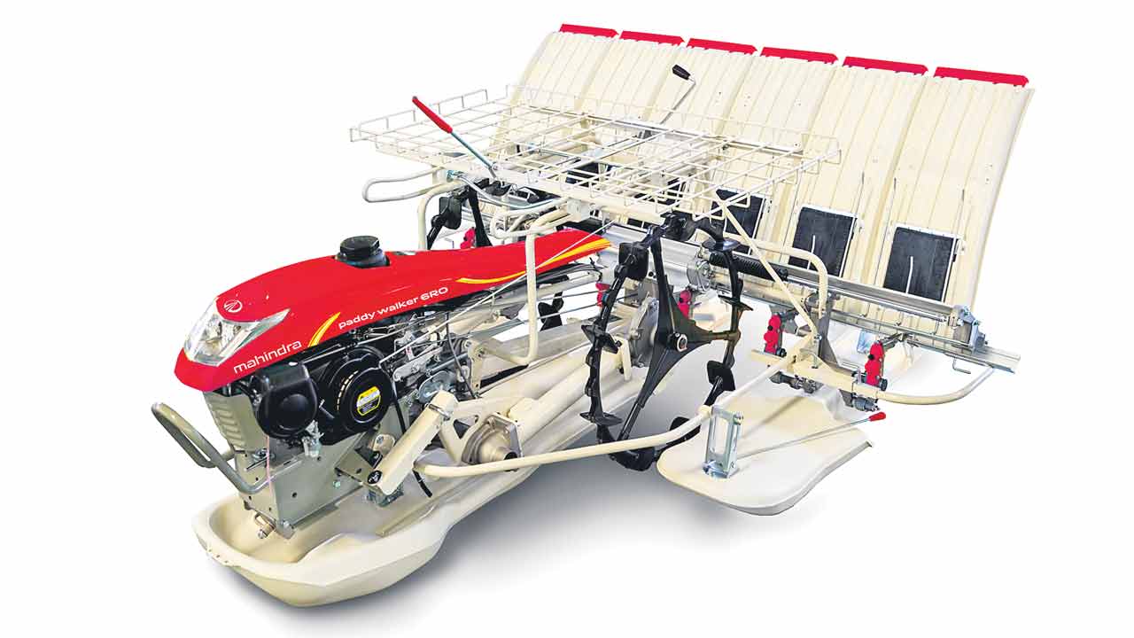 మహీంద్రా వరి నాటే యంత్రం