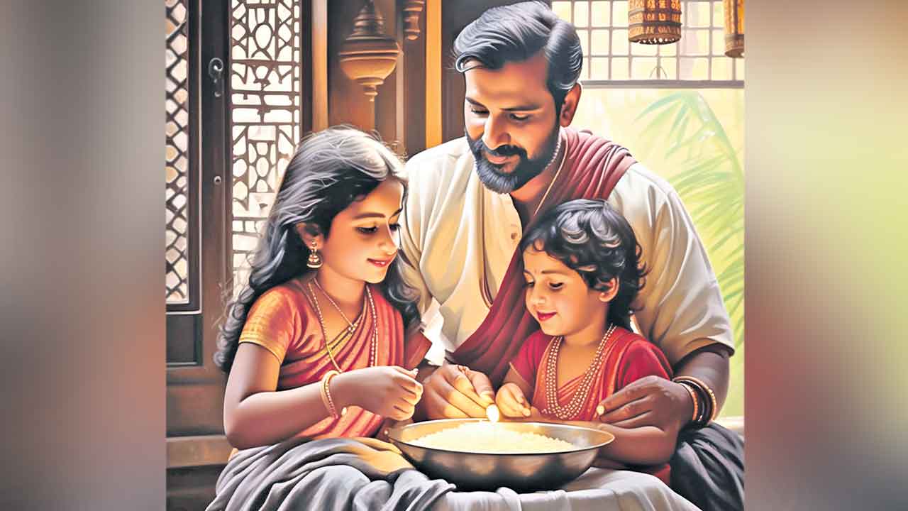 పెద్దల ఆచరణే సమాజానికి దిక్సూచి