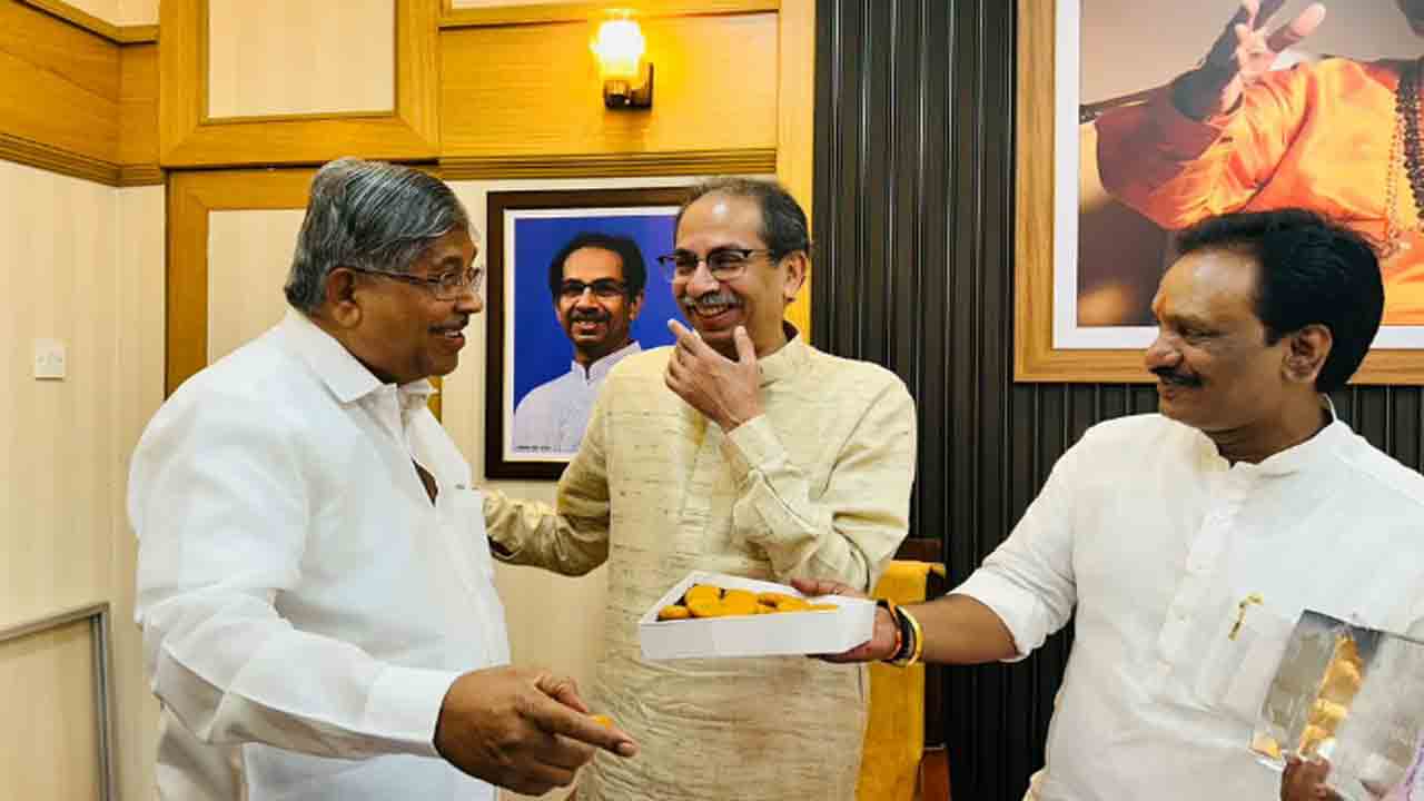 Patil Gifted Chocolates To 