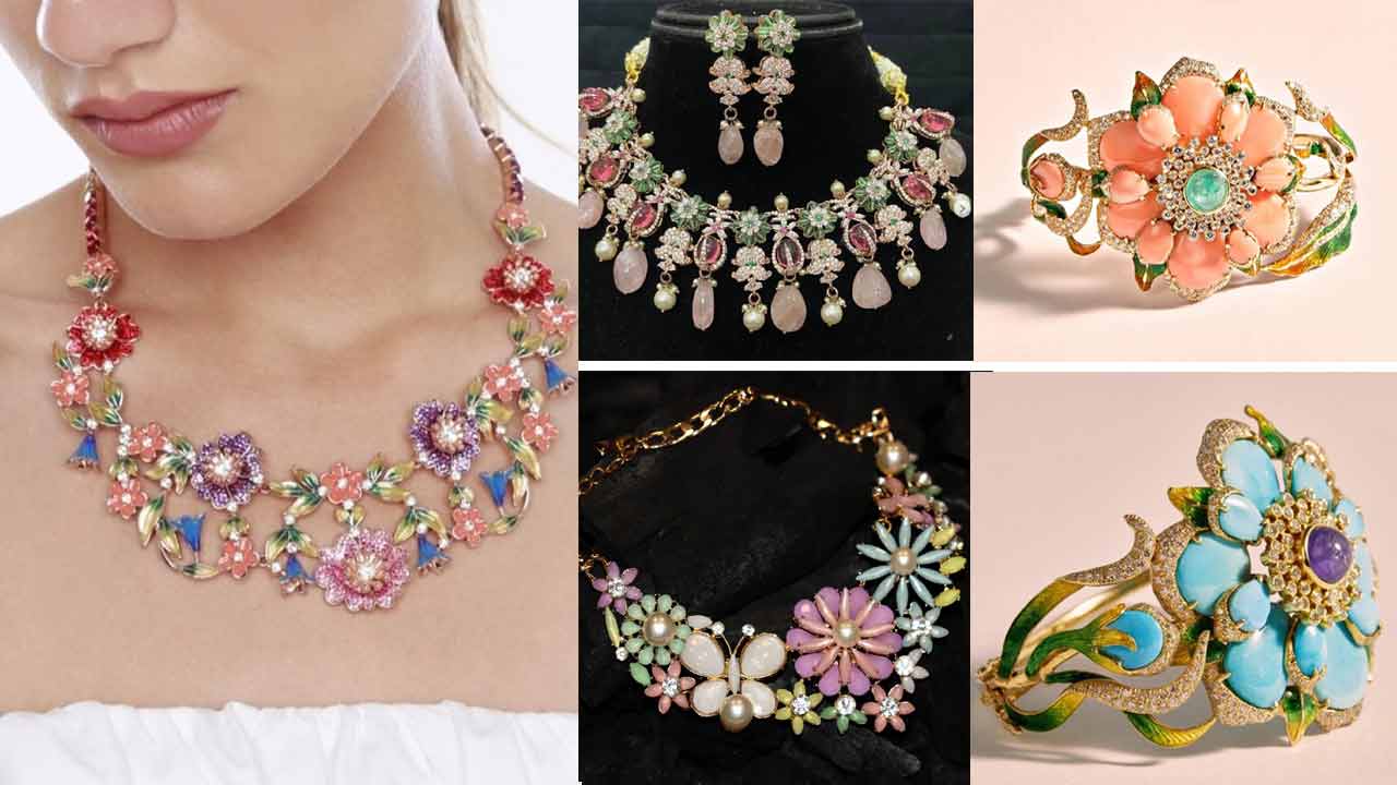 మీనాకారీ.. పూల వయ్యారి!