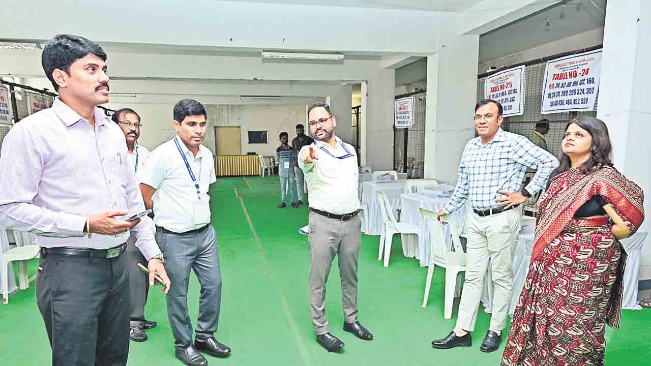 కౌంటింగ్‌ ప్రక్రియను సజావుగా పూర్తి చేయాలి