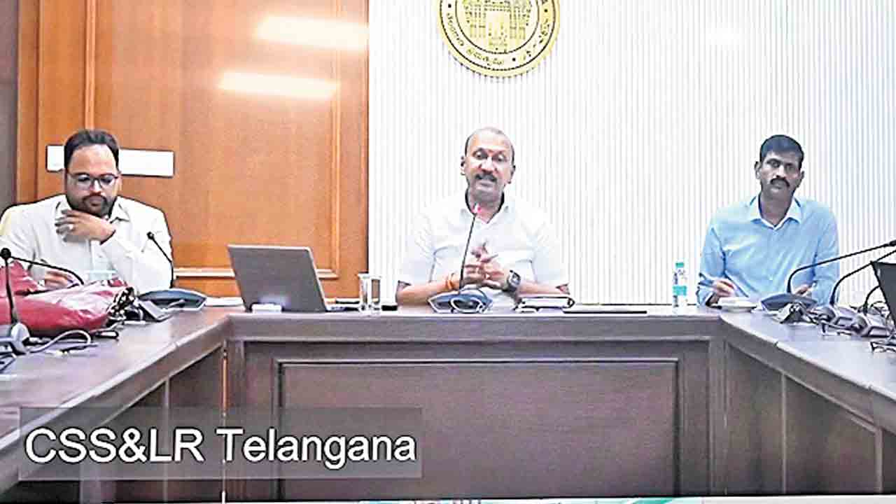 వారంలో ధరణి దరఖాస్తులను పరిష్కరించాలి