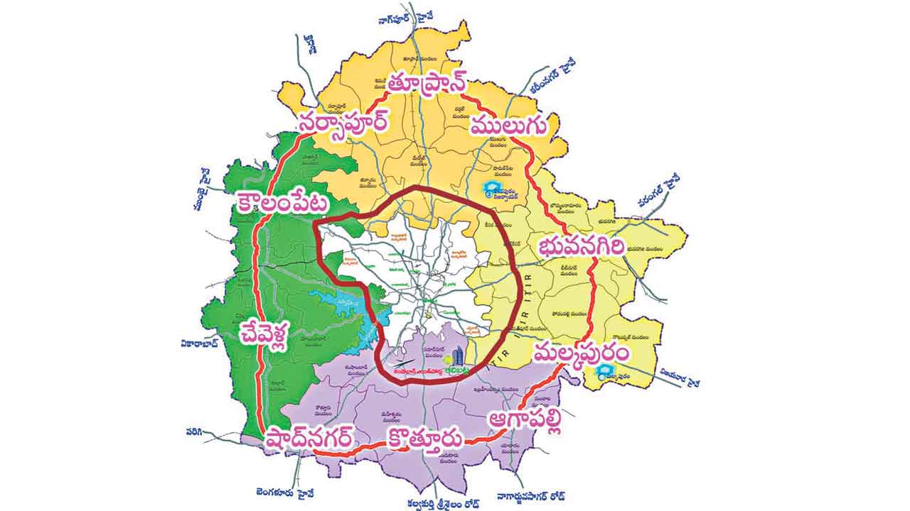 రాష్ట్ర ఆధ్వర్యంలోనే ట్రిపుల్‌ఆర్‌ ప్రాజెక్టు!