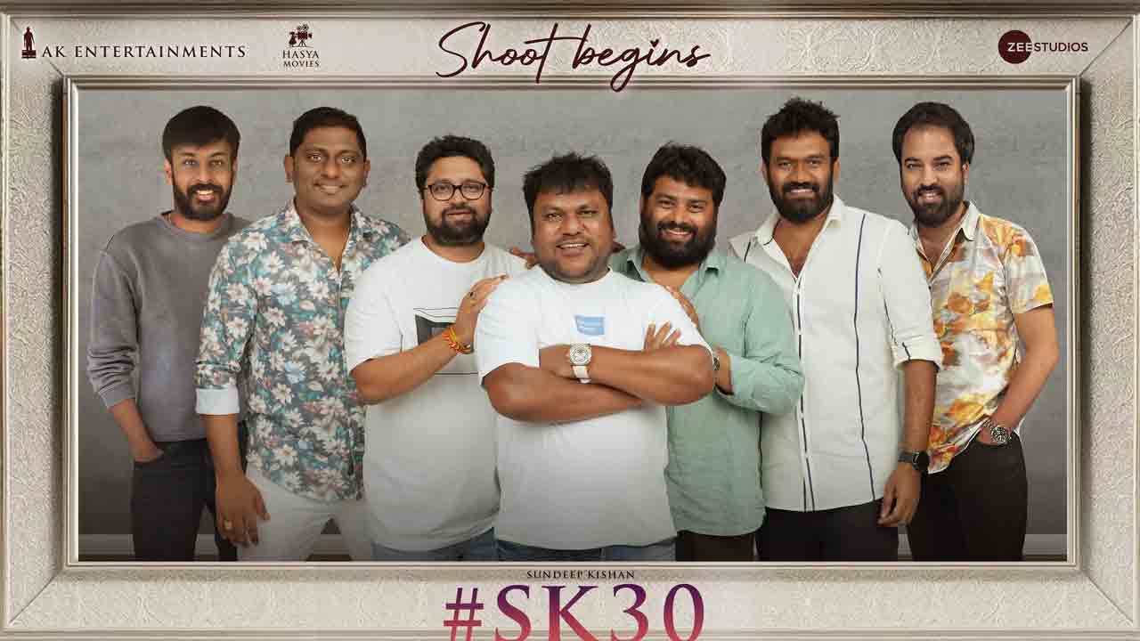 Sundeep kishan | ‘ధమాకా’ ద‌ర్శ‌కుడితో సందీప్ కిష‌న్ సినిమా.. షూటింగ్ మొద‌లు.!