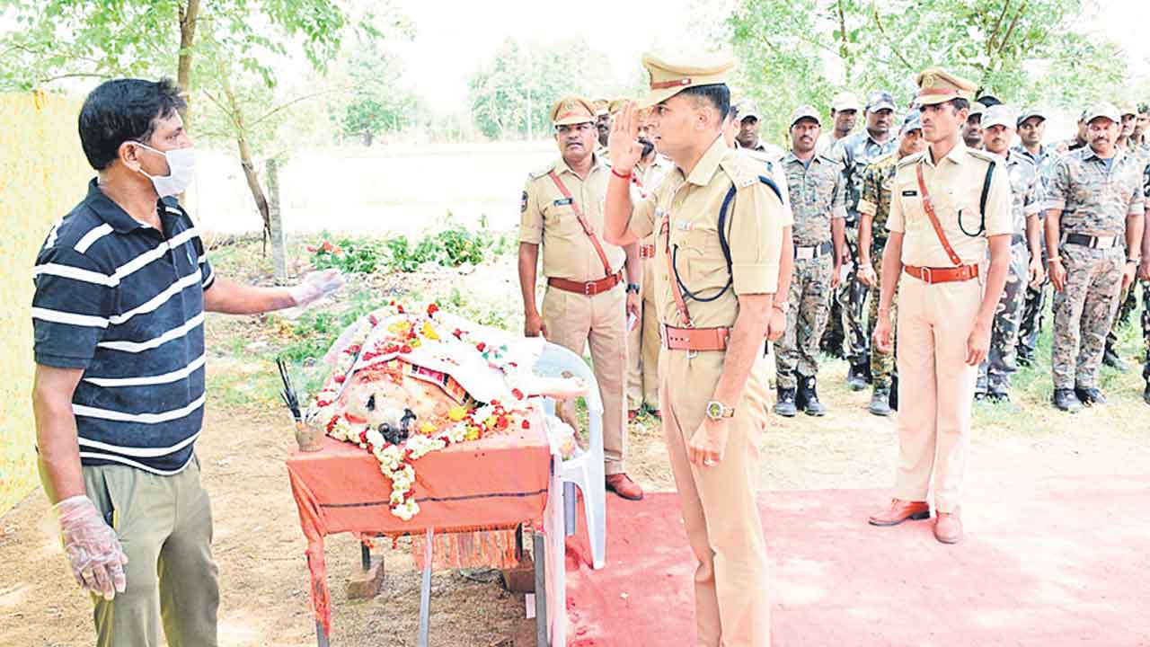 జాగిలం రాజా మృతి