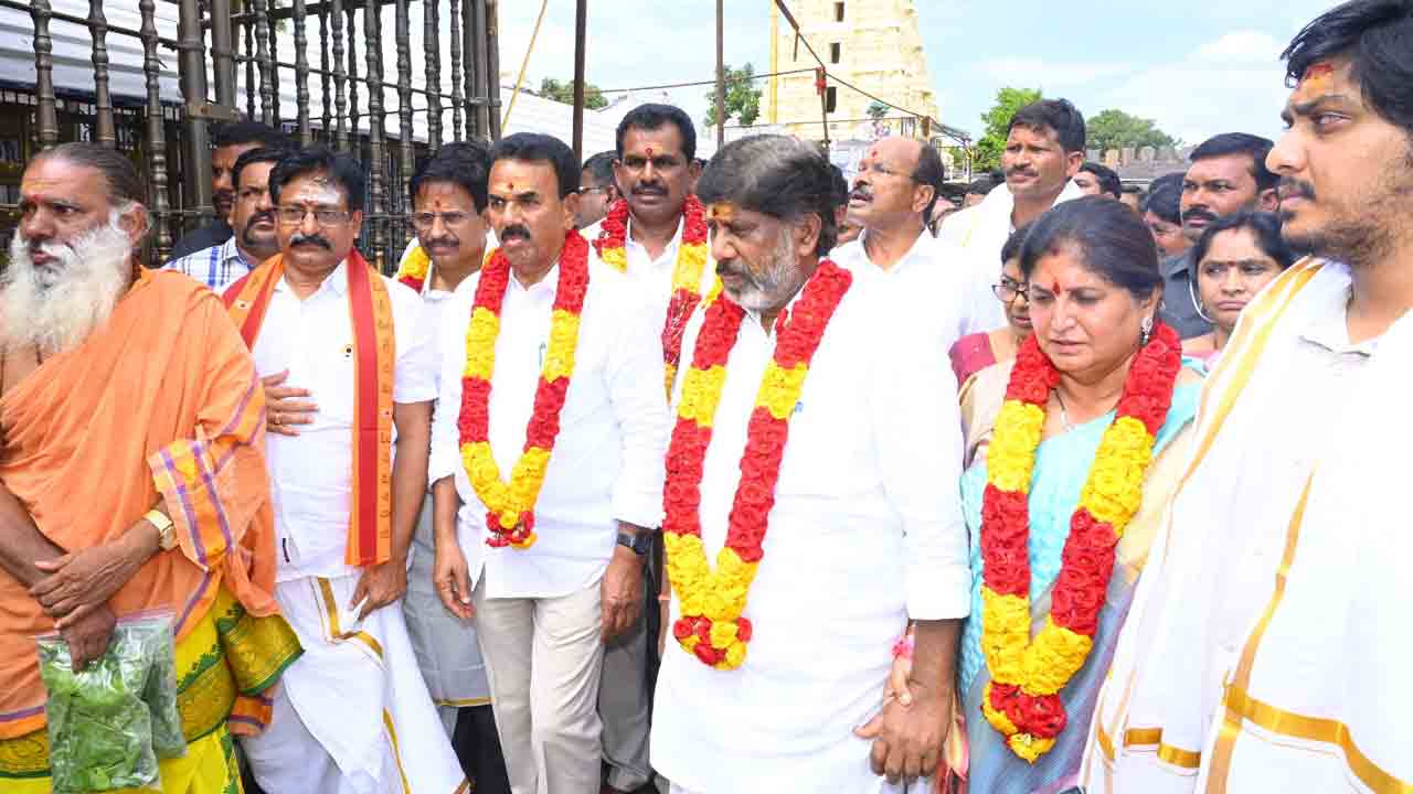 Srisailam | శ్రీశైల మల్లన్న సన్నిధిలో తెలంగాణ ప్రముఖులు