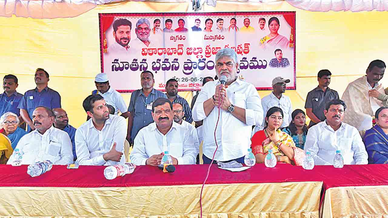 రాష్ట్రంలో మొదటి జడ్పీ భవనం ప్రారంభం