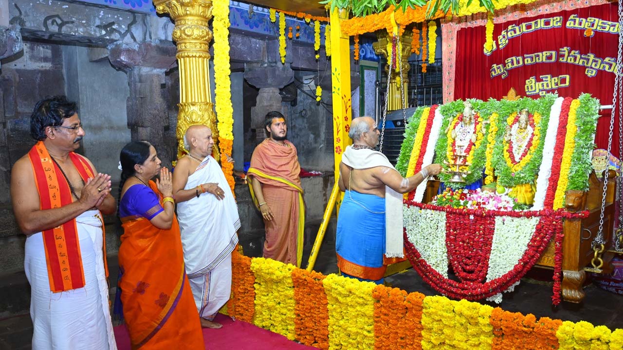 Srisailam | శ్రీశైలంలో ఘనంగా ఊయలసేవ.. మల్లన్నసేవలో రాజస్థాన్‌ హైకోర్టు న్యాయమూర్తి