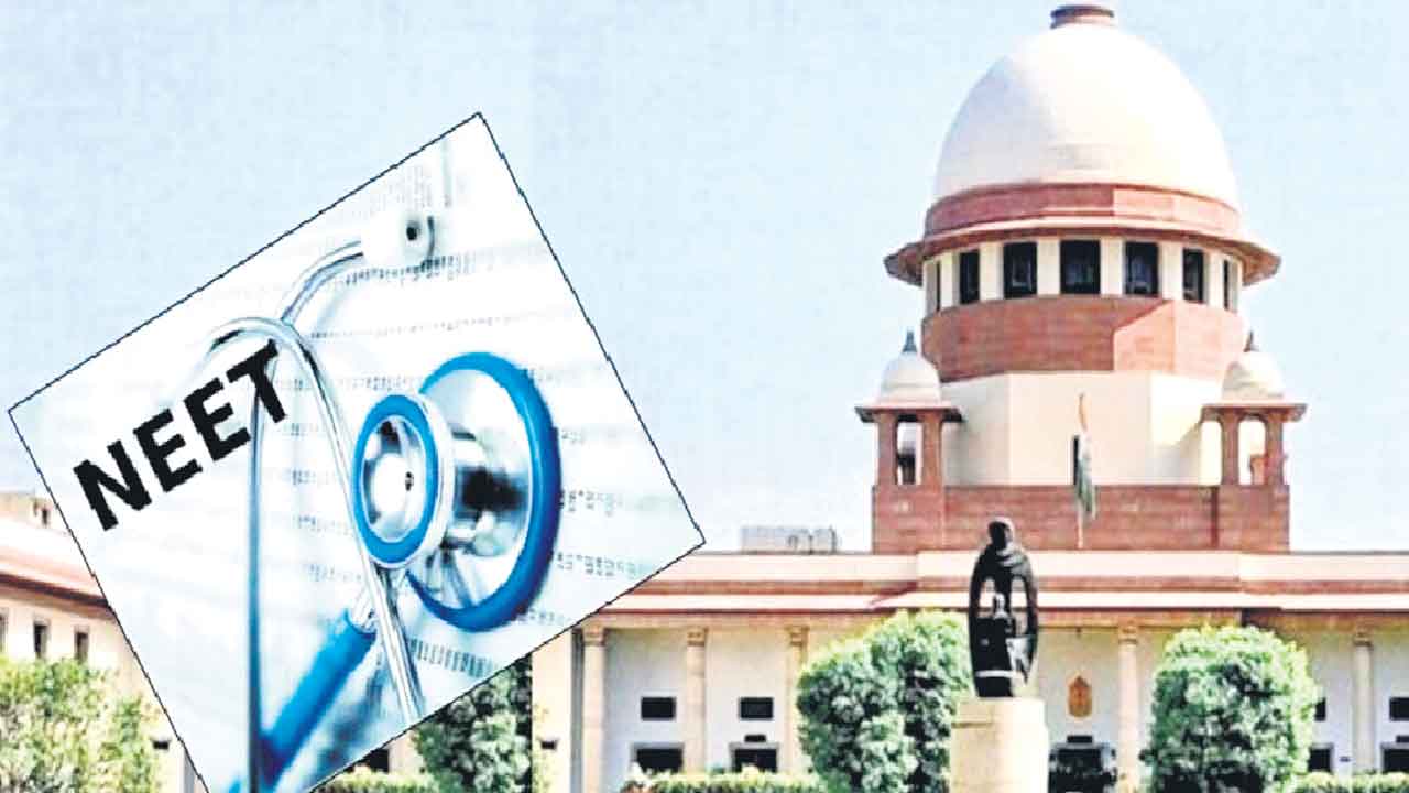 నీట్‌ పిటిషన్లపై నేడు సుప్రీంకోర్టు విచారణ