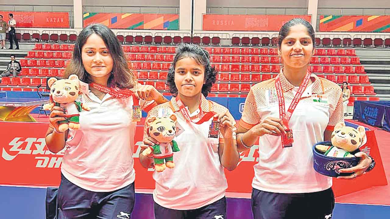 భారత టీటీ జట్టుకు కాంస్యం