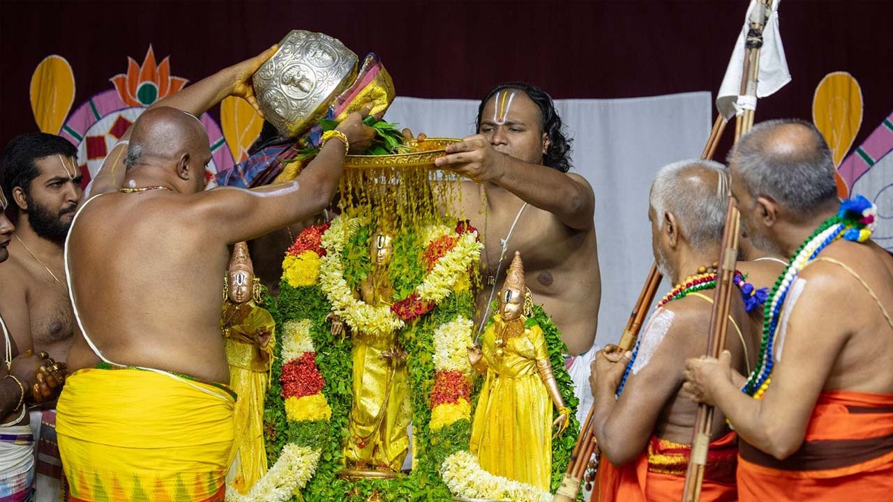 TTD | కనులపండువగా జ్యేష్ఠాభిషేకం.. ముత్యపు కవచం ధరించిన శ్రీవారు..!