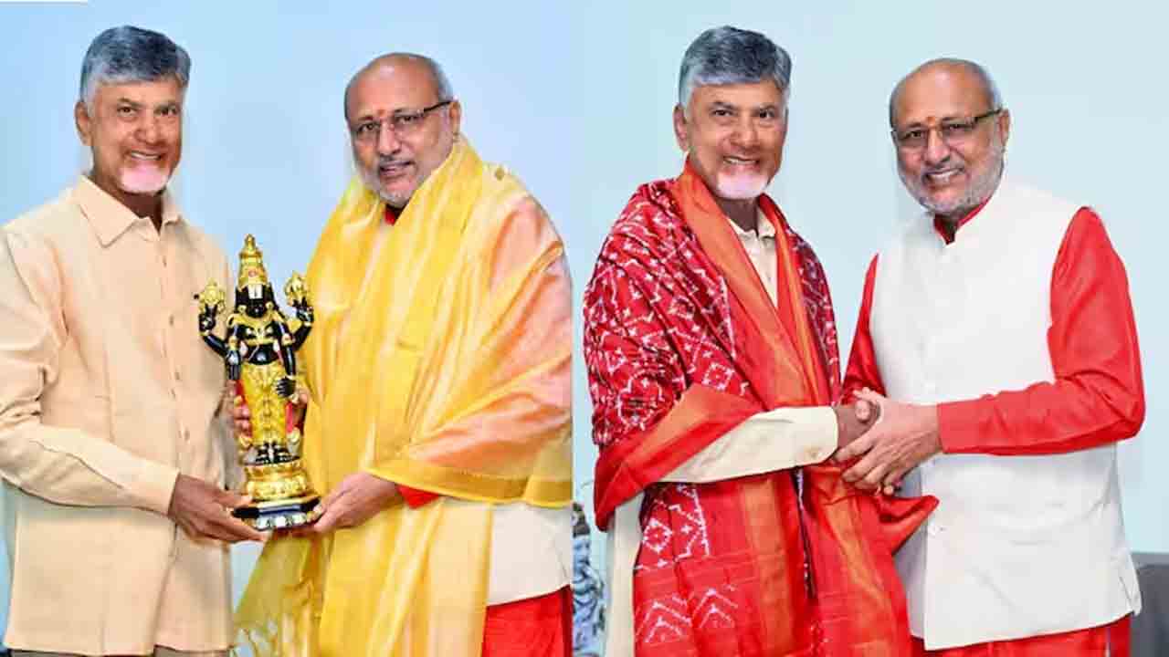 TS Governor | తెలంగాణ గవర్నర్‌ను సన్మానించిన ఏపీ సీఎం చంద్రబాబు