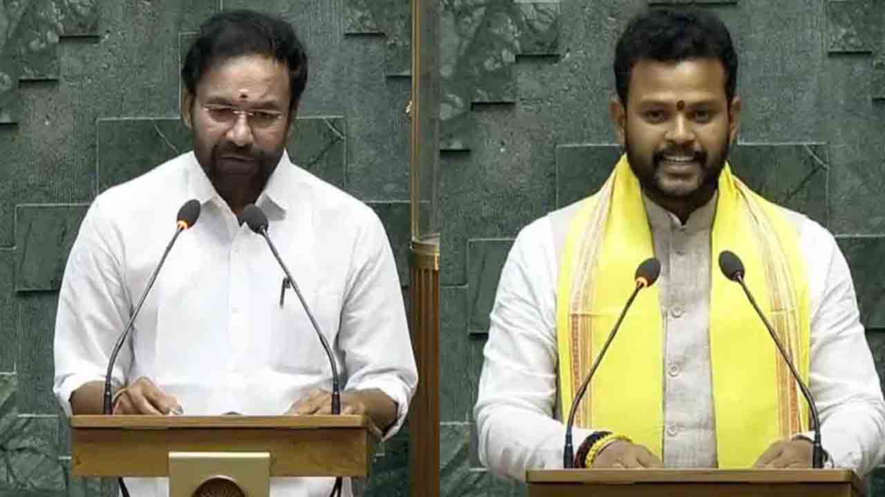 Lok Sabha | లోక్‌సభ సభ్యులుగా ప్రమాణం చేసిన తెలుగు రాష్ట్రాల కేంద్ర మంత్రులు