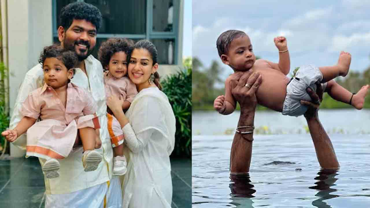 Vignesh Shivan | తన ఇద్దరు పిల్లలతో.. బాహుబలి సీన్‌ను రీక్రియేట్‌ చేసిన విఘ్నేశ్‌ శివన్‌