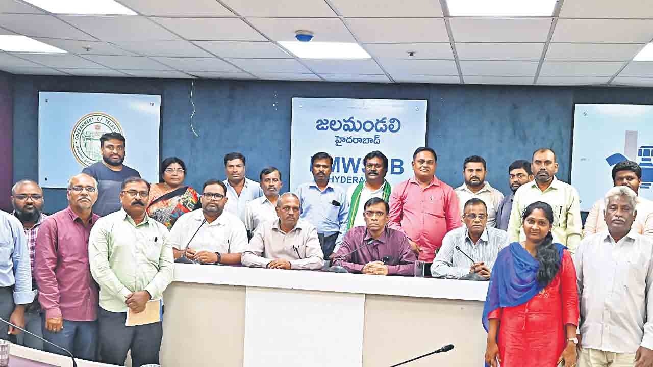 ఇంకుడు గుంతల నిర్మాణాలపై జలమండలి సర్వే