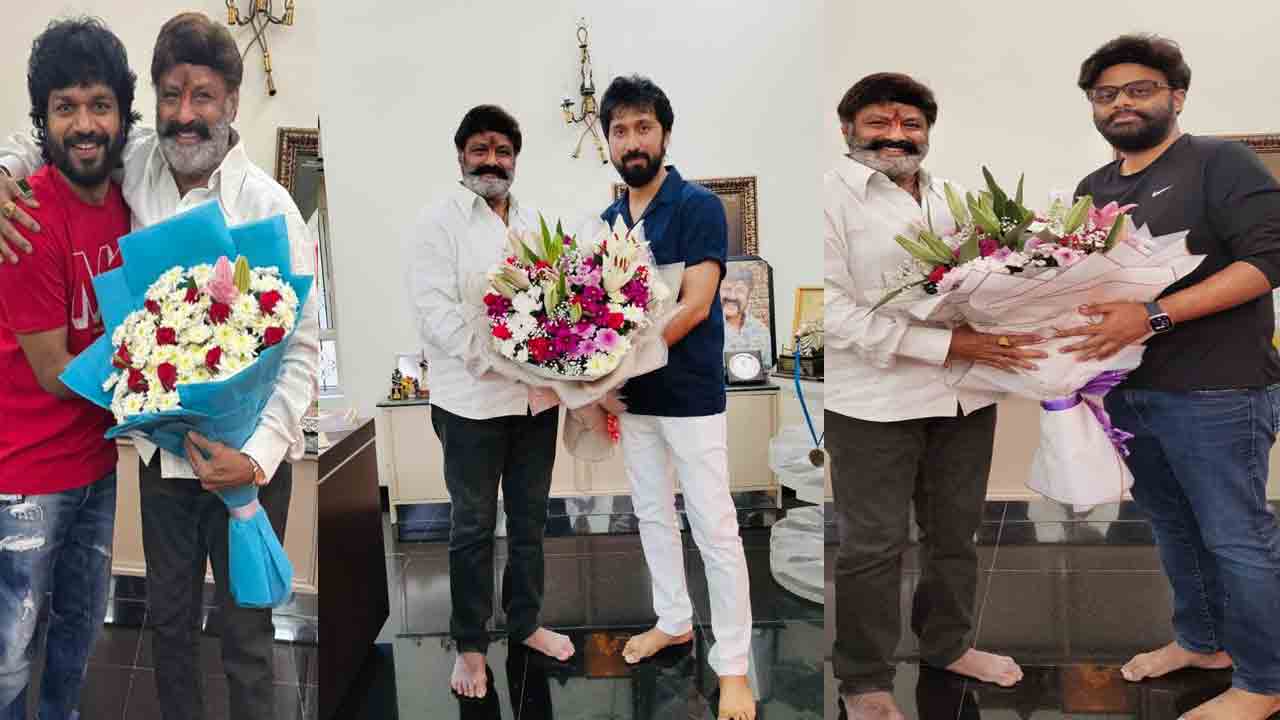 Nandamuri Balakrishna | బాలకృష్ణను కలిసిన టాలీవుడ్ సినీ ప్రముఖులు
